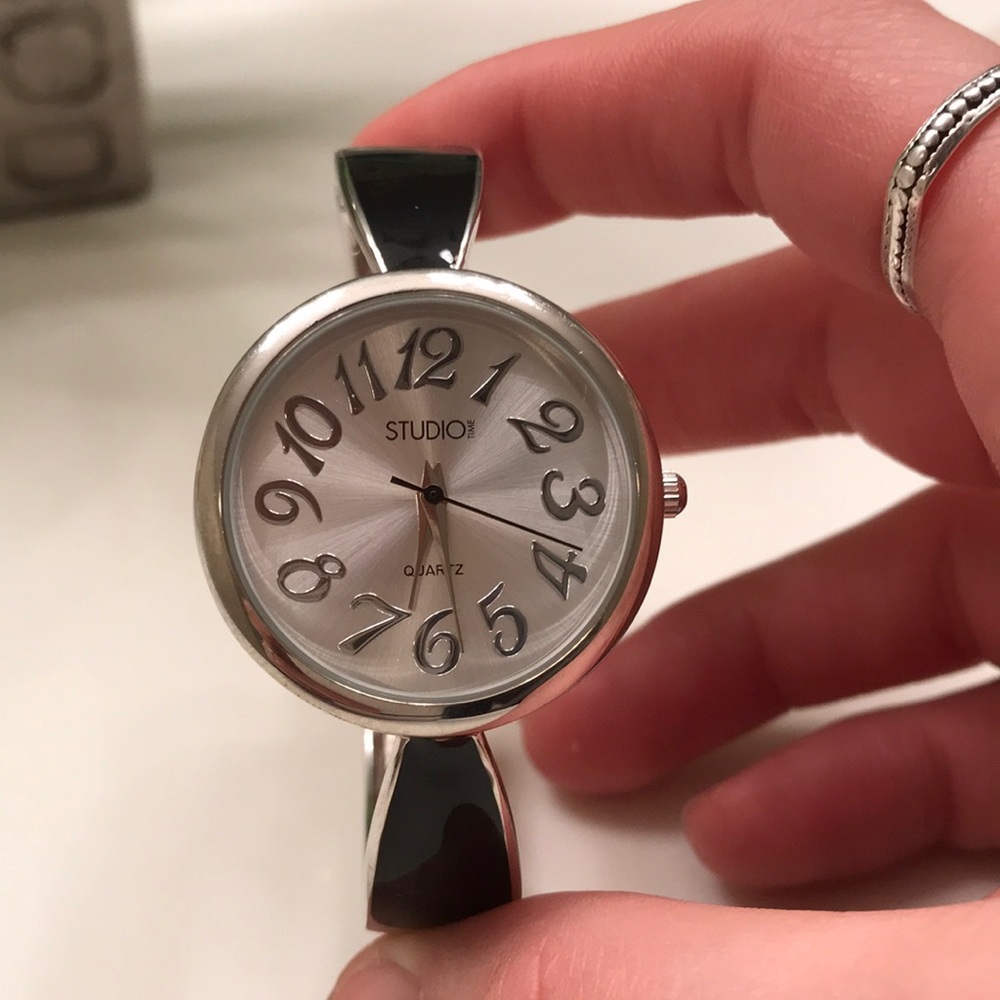 Silver Bracelet Watch